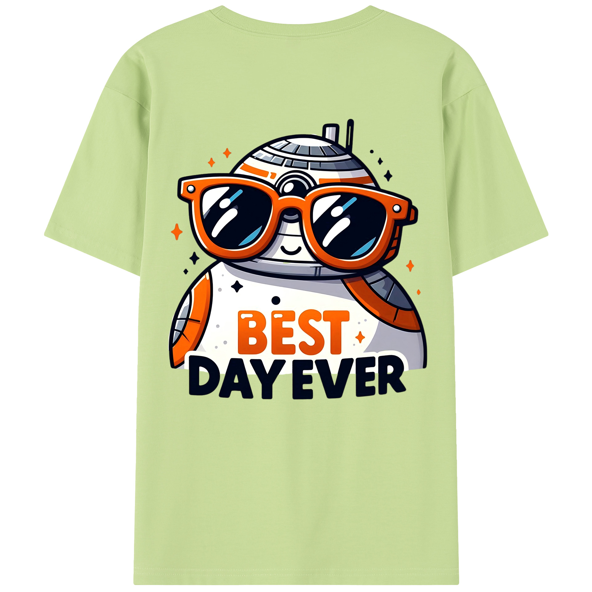 （画像用） スター・ウォーズ Star Wars 綿100％半袖Tシャツ（背面プリント）